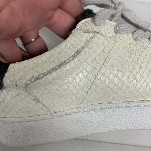 All Saints Sneakers with snake like emboss - Picture 12 of 14